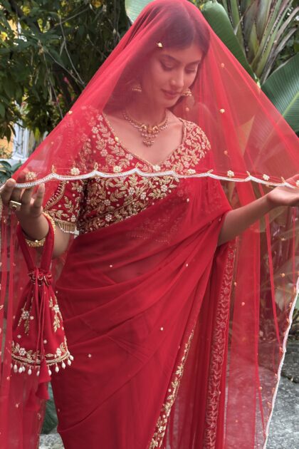 Noor Jahan Bridal Saree |pre order