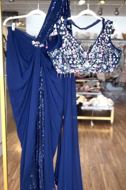 The Indowestern Saree Set