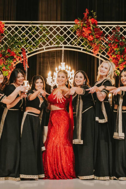 The Sam Bridesmaid Lehenga | Preorder