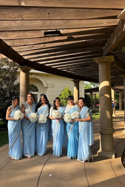 The Noni Bridesmaid Saree | Preorder
